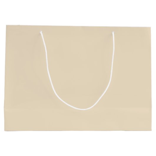 Roomlicht, licht beige groot cadeauzakje (Achterkant)