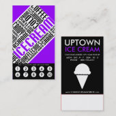 Roomloyaliteit (wordWEBs) Klantenkaartje (Voorkant / Achterkant)