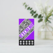 Roomloyaliteit (wordWEBs) Klantenkaartje (Staand voorkant)