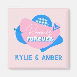 Roommate Gift Aangepaste naam "Roomies Forever" Re Magneet