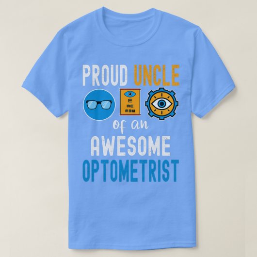 Roomoom van een geweldige optometrist 1 t-shirt (Design voorkant)