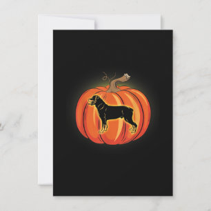 roompompoenen halloween costuum hondenliefhebber bedankkaart