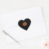 roompompoenen halloween costuum hondenliefhebber hart sticker (Envelop)