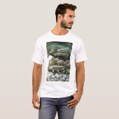roomrode T-shirt (Voorkant volledig)