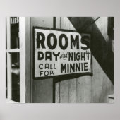 Rooms for Huur, 1939.  foto Poster (Voorkant)