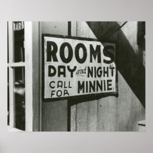 Rooms for Huur, 1939.  foto Poster