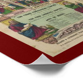  rooms-katholieke Faith Infografisch Poster (Hoek)