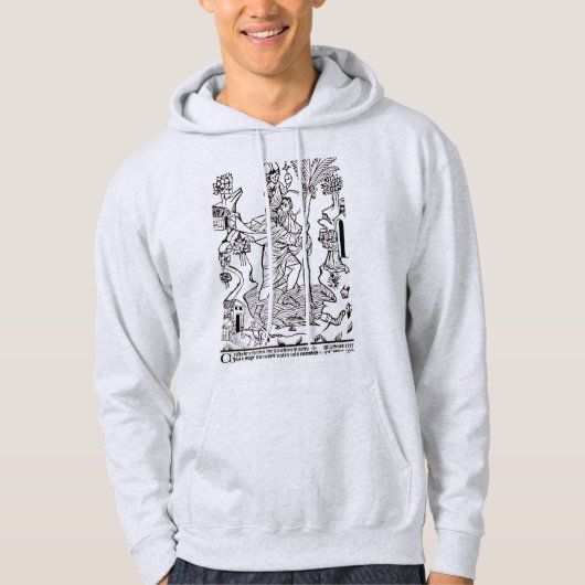 Rooms-katholieke heilige Christoffel Hoodie (Voorkant)