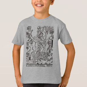 Rooms-katholieke heilige Christoffel T-shirt