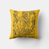 rooms-katholieke heilige christopher kussen (Achterkant)