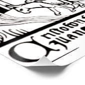 rooms-katholieke heilige christopher perfect poster (Hoek)