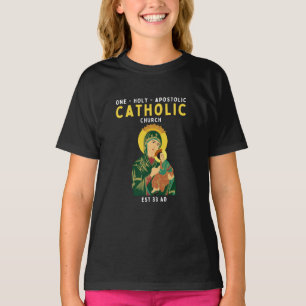 Rooms-Katholieke Kerk Eén Heilige Apostolische T-S T-shirt
