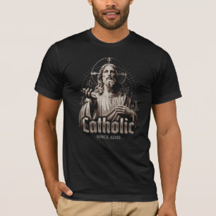 Rooms-Katholieke Kerk sinds 33 na Christus Jezus C T-shirt