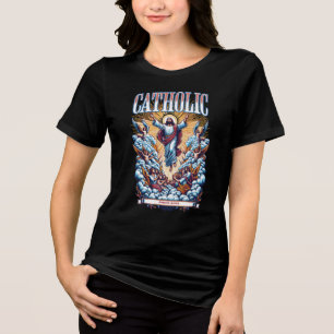 Rooms-Katholieke Kerk sinds 33 na Christus Jezus C Tri-Blend Shirt