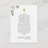 Rooms-Katholieke Maagd Maria Begrafenisgebed Kaart Plaatskaartje (Achterkant)