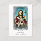 Rooms-Katholieke Memorial Foto Gebed Kaart Plaatskaartje (Voorkant)