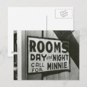 Rooms voor huur, 1939 briefkaart (Voorkant / Achterkant)