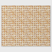 Roomtaart korst Verjaardag Cadeaupapier (Vlak)