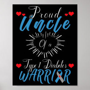 Roomvormer van type 1 Diabetes, waakzaamheid Poster