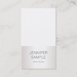 Roomvormig, dun design, professioneel vlak visitekaartje