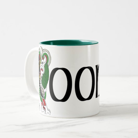 Rooney Celtic Dragon Mok (Voorkant links)