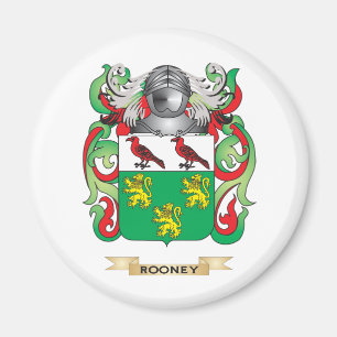 Rooney Coat of Arms (Family Crest) Magneet