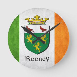 Rooney Ierse vlag Ronde Klok