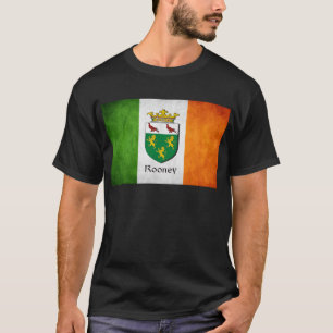 Rooney Ierse vlag T-shirt