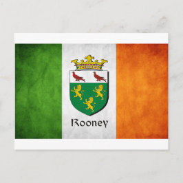 Rooney Irish Flag Briefkaart