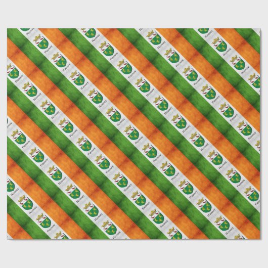 Rooney Irish Flag Cadeaupapier (Vlak)
