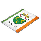 Rooney Irish Flag Notitieboek (Linkerzijde)