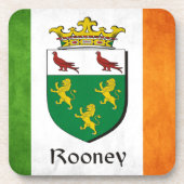 Rooney Irish Flag Onderzetter (Voorkant)
