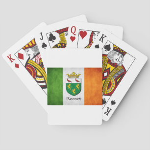 Rooney Irish Flag Pokerkaarten