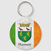 Rooney Irish Flag Sleutelhanger (Voorkant)
