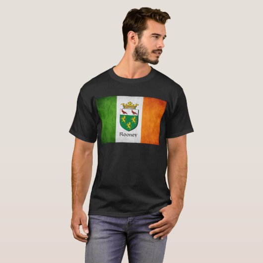 Rooney Irish Flag T-shirt (Voorkant volledig)