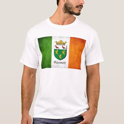 Rooney Irish Flag T-shirt (Voorkant)