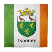 Rooney Irish Flag Tegeltje (Voorkant)