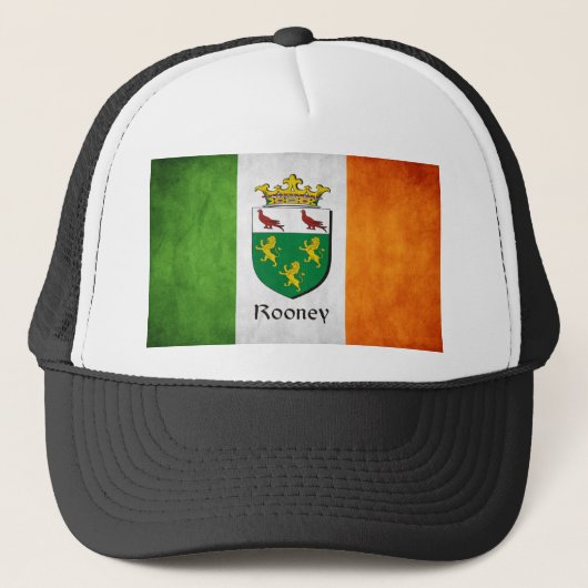 Rooney Irish Flag Trucker Pet (Voorkant)