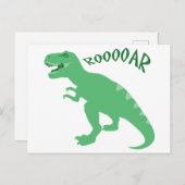 Rooooar Briefkaart (Voorkant / Achterkant)