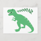 Rooooar Briefkaart (Voorkant)