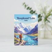 Roopkundmeer Trek India Briefkaart (Staand voorkant)