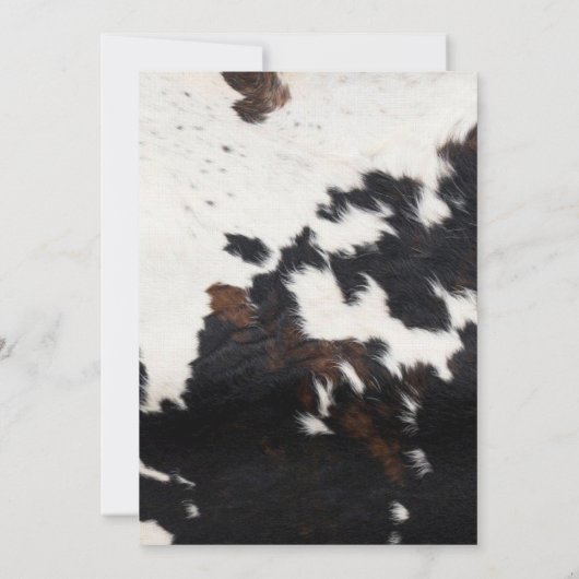 Roora Lobola Onderhandeling Traditionele Bruiloft Kaart (Achterkant)