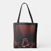 Roos2 All-Over-Print Canvas tas, middelgroot Tote Bag (Achterkant)