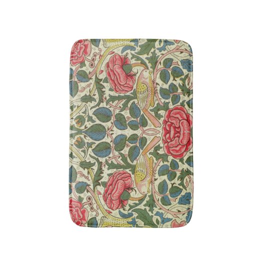 "Roos", 1883 (bedrukt katoen) Badmat (Voorkant Verticaal)