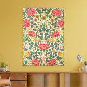 "Roos", 1883 (bedrukt katoen) Canvas Afdruk (Insitu (Woonkamer))