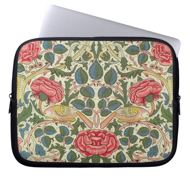 "Roos", 1883 (bedrukt katoen) Laptop Sleeve (Voorkant)