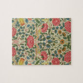 "Roos", 1883 (bedrukt katoen) Legpuzzel (Horizontaal)