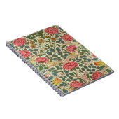 "Roos", 1883 (bedrukt katoen) Notitieboek (Rechterzijde)