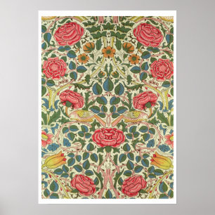 "Roos", 1883 (bedrukt katoen) Poster