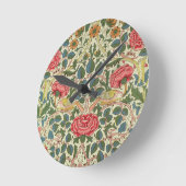 "Roos", 1883 (bedrukt katoen) Ronde Klok (Hoek)